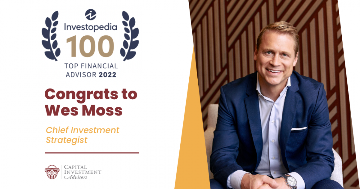 Wes Moss Recognized Among 2022’s 100 Most Influential Financial